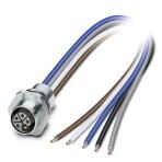 Встраиваемые разъемы - SACC-E-M12FSL4FEM16XL/0,2GR/-1 Phoenix Contact артикул 1425628 Феникс Контакт, фото на Овертайм