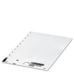 Пластиковая табличка - US-EMLP (49X15) CUS Phoenix Contact артикул 0830109 Феникс Контакт, фото на Овертайм