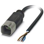Кабель для датчика / исполнительного элемента - SAC-4P-DTMS/ 3,0-PUR Phoenix Contact артикул 1415013 Феникс Контакт, фото на Овертайм