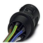 Проходная деталь - QPD W 4PE1,5 M25 1,0 BK Phoenix Contact артикул 1414737 Феникс Контакт, фото на Овертайм