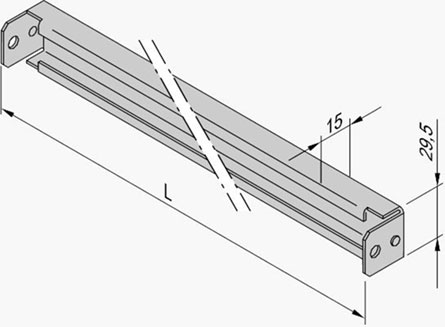 С-рельс поперечный для шкафа 800W (2 шт.) / мин.кол. 2 уп. Schroff арт. 23130334  купить у официального дилера в Санкт-Петербурге и Москве с доставкой.