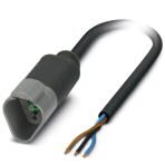 Кабель для датчика / исполнительного элемента - SAC-3P-DTMS/ 5,0-PUR Phoenix Contact артикул 1415001 Феникс Контакт, фото на Овертайм