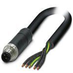 Силовой кабель - SAC-5P-M12MSK/ 1,5-PVC PE Phoenix Contact артикул 1414868 Феникс Контакт, фото на Овертайм