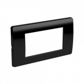 Рамка на 4 модуля, черная (уп.=10 шт) DKC арт. DKC 75011B  купить у официального дилера в Санкт-Петербурге и Москве с доставкой.