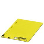 Пластиковая табличка - US-EMLP (27X12,5) YE CUS Phoenix Contact артикул 0830095 Феникс Контакт, фото на Овертайм