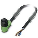 Кабель для датчика / исполнительного элемента - SAC-4P- 0,3-PUR/M12FR P Phoenix Contact артикул 1408268 Феникс Контакт, фото на Овертайм