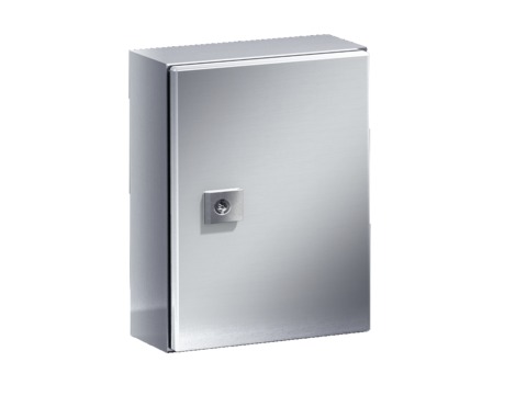 Компактный распределительный шкаф АЕ, нержавеющая сталь (AISI 304) с МП 200x300x155mm Rittal артикул 1002600 Риттал, фото на Овертайм