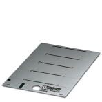Пластиковая табличка - US-EMLP (60X30) SR Phoenix Contact артикул 0828906 Феникс Контакт, фото на Овертайм