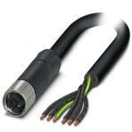 Силовой кабель - SAC-6P- 1,5-PVC/M12FSM PE Phoenix Contact артикул 1414905 Феникс Контакт, фото на Овертайм