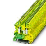 Клемма защитного провода - UT 2,5-PE BK Phoenix Contact артикул 3044093 Феникс Контакт, фото на Овертайм