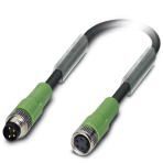 Кабель для датчика / исполнительного элемента - SAC-4P-M 8MS/0,6-PUR/M 8FS 2NC Phoenix Contact артикул 1093778 Феникс Контакт, фото на Овертайм