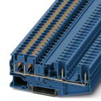 Проходные клеммы - PT 4-QUATTRO/2P BU Phoenix Contact артикул 3212000 Феникс Контакт, фото на Овертайм