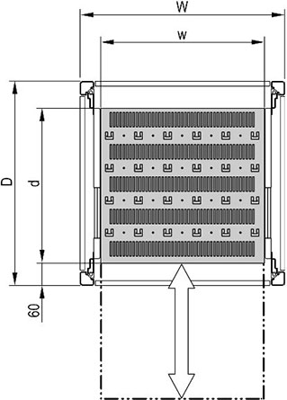 SHELF TELE.UNIV.600W600D 7021 Schroff арт. 22117855  купить у официального дилера в Санкт-Петербурге и Москве с доставкой.