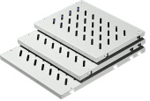 19" полка 50 кг. 409x400 мм, окраска: RAL 7035 IPEX купить у официального дистрибьютора в Санкт-Петербурге и Москве с доставкой.
