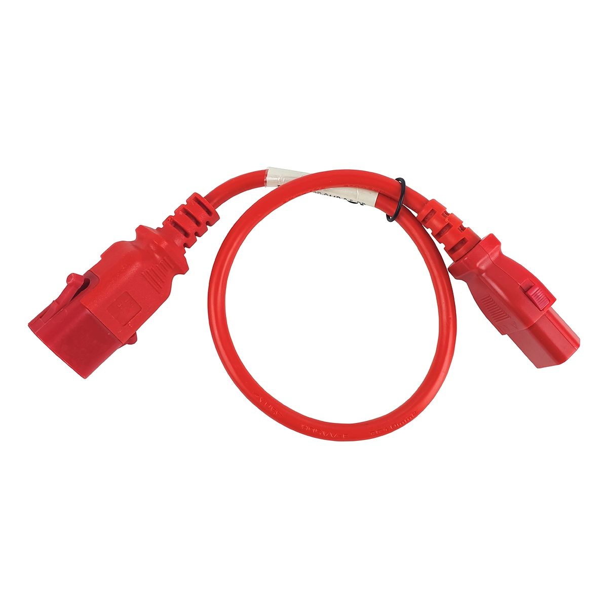 Блоки распределения питания Силовой шнур BNH, IEC 60320 С13, вилка IEC 60320 С14, 0.5 м, 10А, с фиксатором обеих сторон, цвет: красный купить у официального дистрибьютора в Санкт-Петербурге и Москве с доставкой.