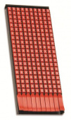 Маркер для кабеля сечением 1,5-2,5 мм пустой красный (уп.=200 шт) DKC арт. DKC MKF999RS2  купить у официального дилера в Санкт-Петербурге и Москве с доставкой.