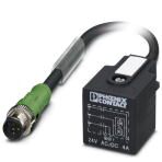 Кабель для датчика / исполнительного элемента - SAC-3P-M12MS/ 0,8-PUR/A-1L-Z Phoenix Contact артикул 1438503 Феникс Контакт, фото на Овертайм