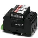 Разрядник для защиты от импульсных перенапряжений, тип 2 - VAL-MS 1500DC-PV/2+V-FM Phoenix Contact артикул 1033725 Феникс Контакт, фото на Овертайм