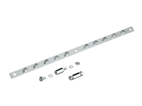 PS EMV-Заземляющая шина B. =375 m Rittal артикул 2413375 Риттал, фото на Овертайм