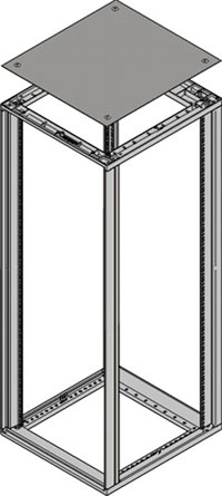 Прилегающая крыша 553W 600D RAL7021 / мин.кол. 2 уп. Schroff арт. 25230002  купить у официального дилера в Санкт-Петербурге и Москве с доставкой.