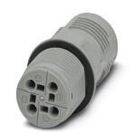 Проходная деталь - QPD W4X2,5 M25 DT GY Phoenix Contact артикул 1424011 Феникс Контакт, фото на Овертайм