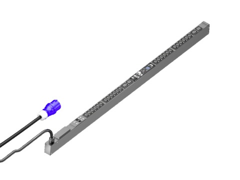 DK PDU managed 32A/1~ CEE 24xC13/4xC19 1495мм; взамен 7955411; в шкаф высотой >= 1800мм Rittal артикул 7979416 Риттал, фото на Овертайм