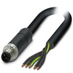 Силовой кабель - SAC-5P-M12MSK/10,0-PVC PE Phoenix Contact артикул 1414881 Феникс Контакт, фото на Овертайм