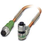 Кабель для датчика / исполнительного элемента - SAC-5P-M12MS/ 1,5-PUR/M12FR3LV Phoenix Contact артикул 1693979 Феникс Контакт, фото на Овертайм