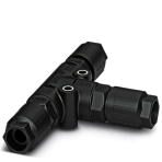 Т-распределитель - QPD T 3PE1,5 3X8-13 BK Phoenix Contact артикул 1414710 Феникс Контакт, фото на Овертайм