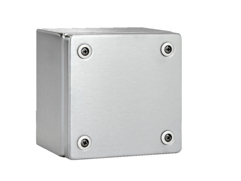 KL Клеммная коробка, нержавеющая сталь AISI 304, 150x150x120 мм, IP 66, NEMA 4X, IK08 Rittal артикул 1527010 Риттал, фото на Овертайм