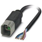 Кабель для датчика / исполнительного элемента - SAC-6P-DTMS/ 1,5-PUR Phoenix Contact артикул 1415030 Феникс Контакт, фото на Овертайм