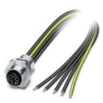 Встраиваемые разъемы - SACC-E-M12FSK4PE-M16XL/0,2-1,5 Phoenix Contact артикул 1425636 Феникс Контакт, фото на Овертайм