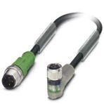 Кабель для датчика / исполнительного элемента - SAC-3P-M12MS/ 1,0-PUR/M 8FR-2L Phoenix Contact артикул 1698055 Феникс Контакт, фото на Овертайм