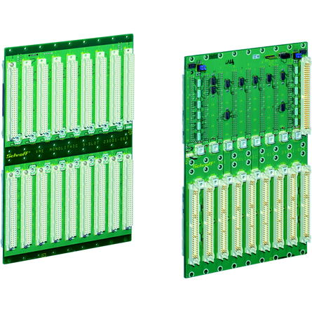BACKPLANE VME 20SL  MONO EDC Schroff арт. 23001080  купить у официального дилера в Санкт-Петербурге и Москве с доставкой.