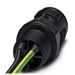Проходная деталь - QPD W 2PE1,5 M20 0,5 BK Phoenix Contact артикул 1414690 Феникс Контакт, фото на Овертайм