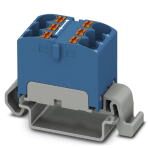 Распределительный блок - PTFIX 6X4-NS35A BU Phoenix Contact артикул 3273660 Феникс Контакт, фото на Овертайм
