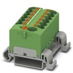 Распределительный блок - PTFIX 10/12X4-NS35A GN Phoenix Contact артикул 3273754 Феникс Контакт, фото на Овертайм