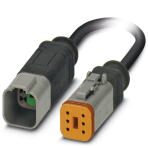 Кабель для датчика / исполнительного элемента - SAC-6P-DTMS/ 0,3-PUR/DTFS Phoenix Contact артикул 1415035 Феникс Контакт, фото на Овертайм