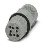 Проходная деталь - QPD W3PE2,5 M25 DT GY Phoenix Contact артикул 1423968 Феникс Контакт, фото на Овертайм