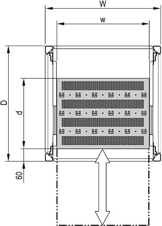 SHELF TELE.UNIV.600W500D 7021 Schroff арт. 22117860  купить у официального дилера в Санкт-Петербурге и Москве с доставкой.