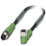 Кабель для датчика / исполнительного элемента - SAC-3P-M 8MS/ 2,0-PUR/4P-M 8FR Phoenix Contact артикул 1501401 Феникс Контакт, фото на Овертайм
