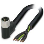 Силовой кабель - SAC-5P-10,0-PVC/M12FRK PE Phoenix Contact артикул 1414825 Феникс Контакт, фото на Овертайм