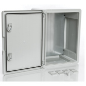 Пластиковый шкаф с монт. панелью, IP65. УХЛ1., 300х400х220, непрозрачная дверца арт. PP3005  купить у официального дистрибьютора в Санкт-Петербурге и Москве с доставкой по РФ.