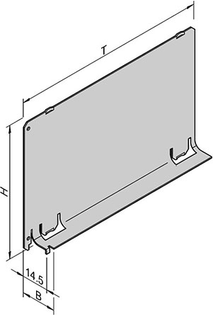 SLOT COVER  3U  8HP 220D Schroff арт. 34562834  купить у официального дилера в Санкт-Петербурге и Москве с доставкой.