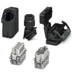 Комплект вставных соединителей - HC-EVO-A10PT-BWSC-HH-M20-PLRBK Phoenix Contact артикул 1424454 Феникс Контакт, фото на Овертайм