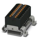 Распределительный блок - PTFIX 18X4-NS35A BK Phoenix Contact артикул 3273716 Феникс Контакт, фото на Овертайм