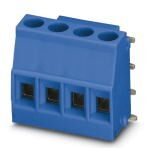 Клеммы для печатной платы - MKDSO 2,5/ 4-R BU VPE100 Phoenix Contact артикул 2901437 Феникс Контакт, фото на Овертайм