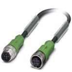 Кабель для датчика / исполнительного элемента - SAC-5P-M12MS/8,2-PUR/M12FS VA Phoenix Contact артикул 1077156 Феникс Контакт, фото на Овертайм