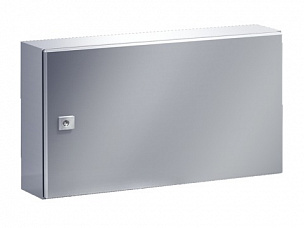 Компактный распределительный шкаф АЕ, нержавеющая сталь (AISI 304) с МП, 600х380х210 мм Rittal артикул 1009600 Риттал, фото на Овертайм