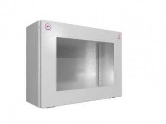 KX Сигн.шкафчик RAL7035 400х300х155мм Rittal артикул 1611000 Риттал, фото на Овертайм